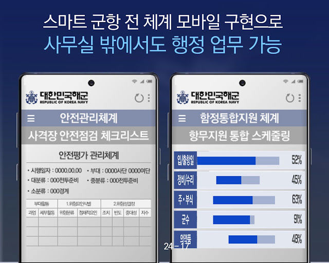 KT가 삼성전자와 함께 국방혁신 4.0의 일환으로 해군에서 추진 중인 ‘스마트 군항 시범 구축사업’을 진행한다고 15일 밝혔다. 스마트 군항 관련 이미지. (사진=KT) *재판매 및 DB 금지