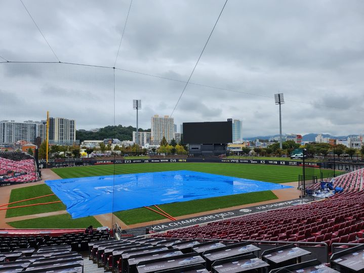 [광주=뉴시스] 박윤서 기자 = 프로야구 KIA 타이거즈 홈구장 광주-기아챔피언스필드. *재판매 및 DB 금지