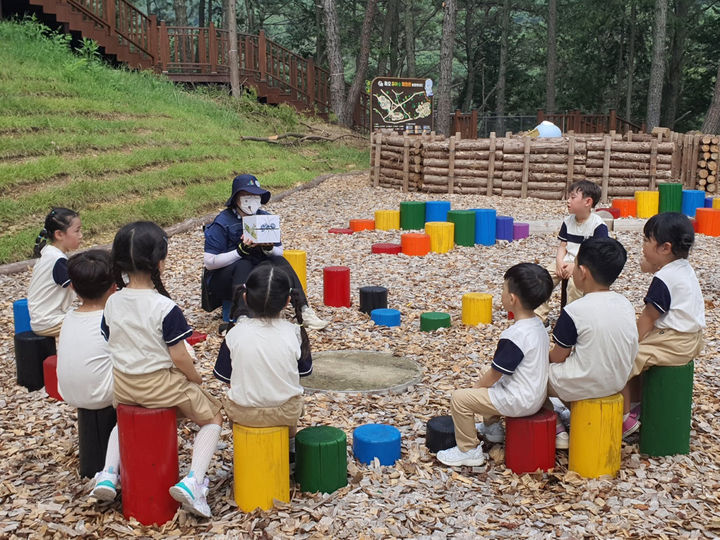 [진주=뉴시스]진주시, 진양호 우드랜드 ‘하모 유아숲체험원’ 내달 개장. *재판매 및 DB 금지