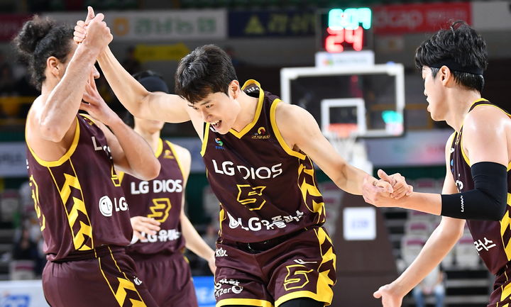 [서울=뉴시스] 프로농구 창원 LG의 양준석. (사진=KBL 제공) *재판매 및 DB 금지