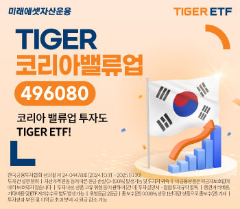 미래에셋, 'TIGER 코리아밸류업 ETF' 4일 상장…2040억 최대 규모