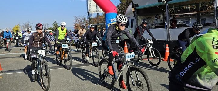 경산시장배 전국산악자전거대회 (사진=경산시 제공) *재판매 및 DB 금지