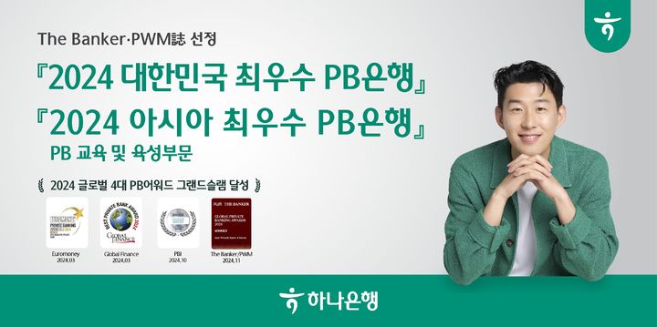 하나은행, 더뱅커 선정 韓최우수 PB은행상