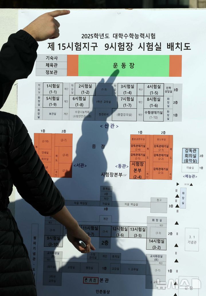 "충남권, 수능 한파 없다"…날씨 포근, 오후에는 비