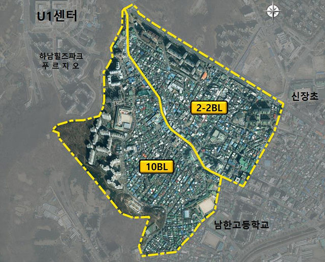 야간단수 실시 예정 지역. (사진=하남시 제공) photo@newsis.com *재판매 및 DB 금지 *재판매 및 DB 금지