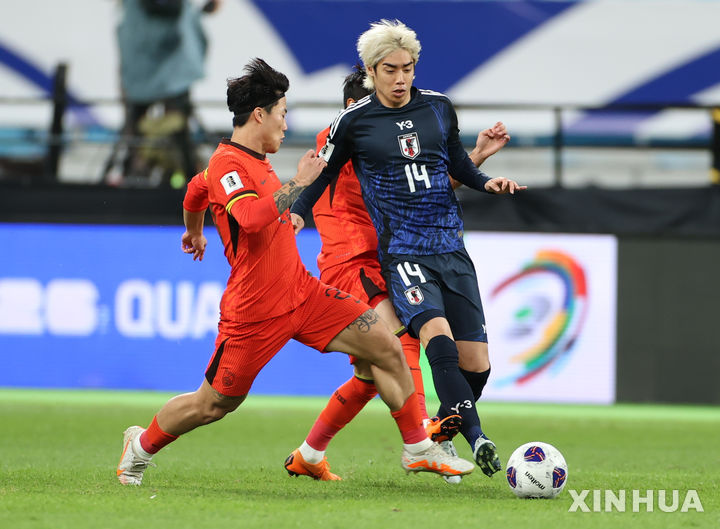 [샤먼=신화/뉴시스] 일본 남자 축구 대표팀의 이토 준야. 2024.11.19.