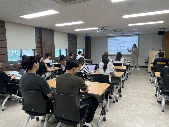 명지대 '선배와의 취업멘토링' 현장 (사진=명지대 제공) *재판매 및 DB 금지