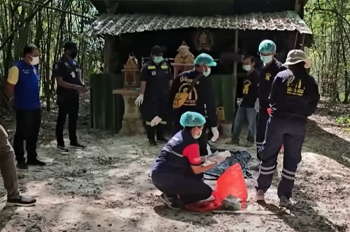 태국에 소재한 한 불교 수도원에서 시신 40여 구가 발견돼 현지 경찰이 수사 중이다. (출처=방콕포스트) *재판매 및 DB 금지