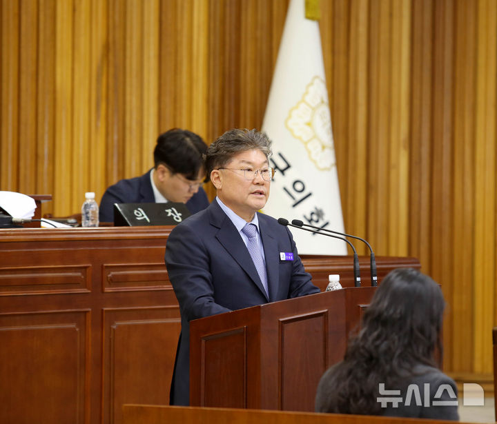 장세일 영광군수, 첫 시정연설 "군민 평생 연금 조기 실현"