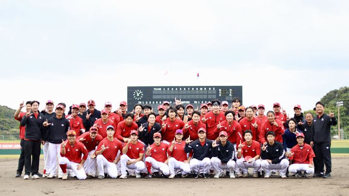 [서울=뉴시스] 프로야구 SSG 랜더스 유망주 캠프. (사진 = SSG 랜더스 제공) *재판매 및 DB 금지