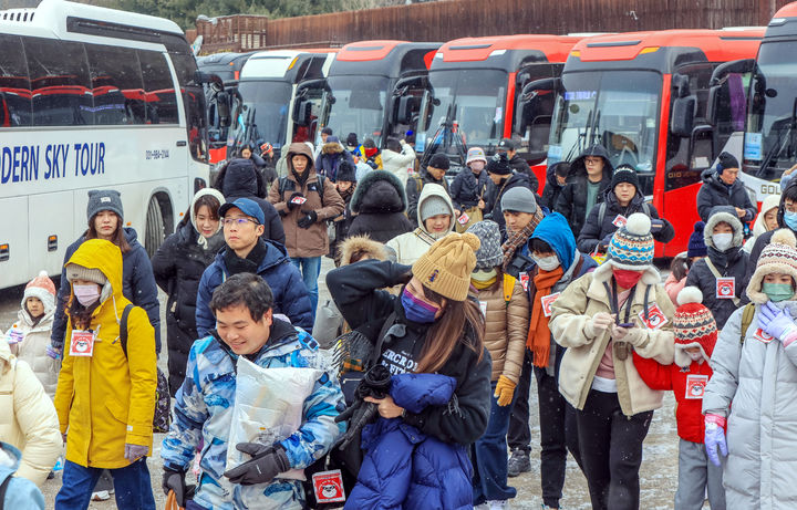 12월 악재 딛고 상승…외래 관광객 127만·국민 해외여행객 272만명