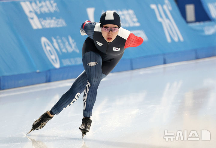 빙속 박지우, 세계선수권 여자 매스스타트 14위