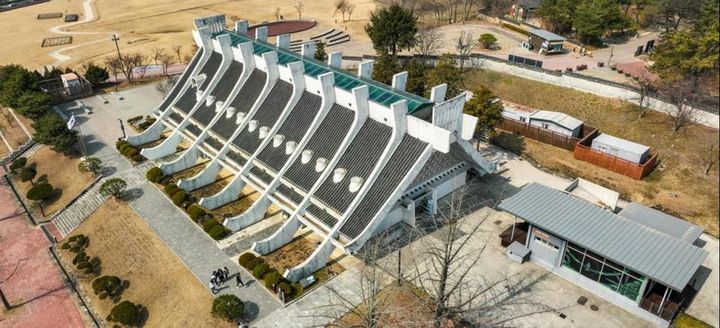 [서울=뉴시스] 구 부여박물관 전경 (사진=국가유산청 제공) 2025.04.09. photo@newsis.com *재판매 및 DB 금지