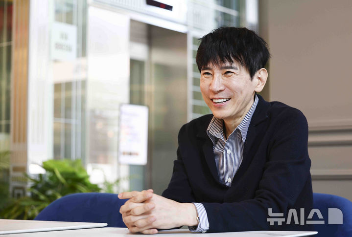 [서울=뉴시스] 김근수 기자 = 이선정 성원제약 대표가 8일 서울 강남구의 한 카페에서 뉴시스와 인터뷰를 하고 있다. 2025.05.08. ks@newsis.com