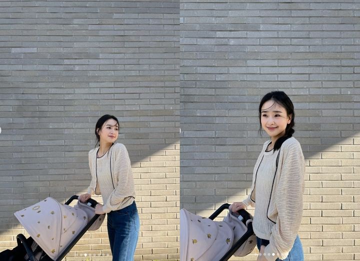 [서울=뉴시스] 손연재가 육아 근황을 밝혔다. (사진=손연재 인스타그램 캡처) 2025.05.14. photo@newsis.com *재판매 및 DB 금지