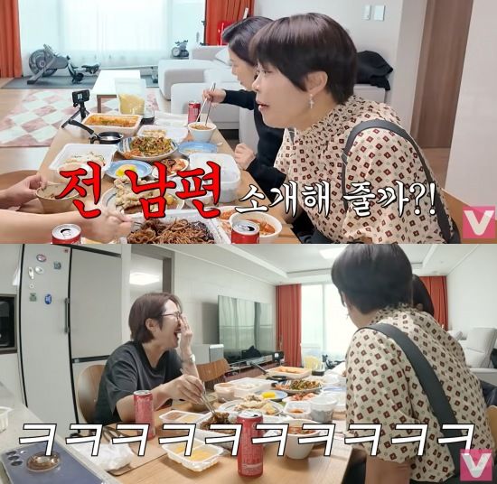 [서울=뉴시스] 개그우먼 조혜련이 거침없는 입담을 드러냈다. (사진=유튜브 채널 '비보티비' 캡처) 2025.05.14 photo@newsis.com  *재판매 및 DB 금지