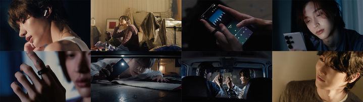 [서울=뉴시스] K팝 아티스트 라이즈(RIIZE)의 첫 정규 앨범 오디세이(ODYSSEY) 프리미어 영상 중 일부 (사진=삼성전자 제공) 2025.05.15. photo@newsis.com *재판매 및 DB 금지