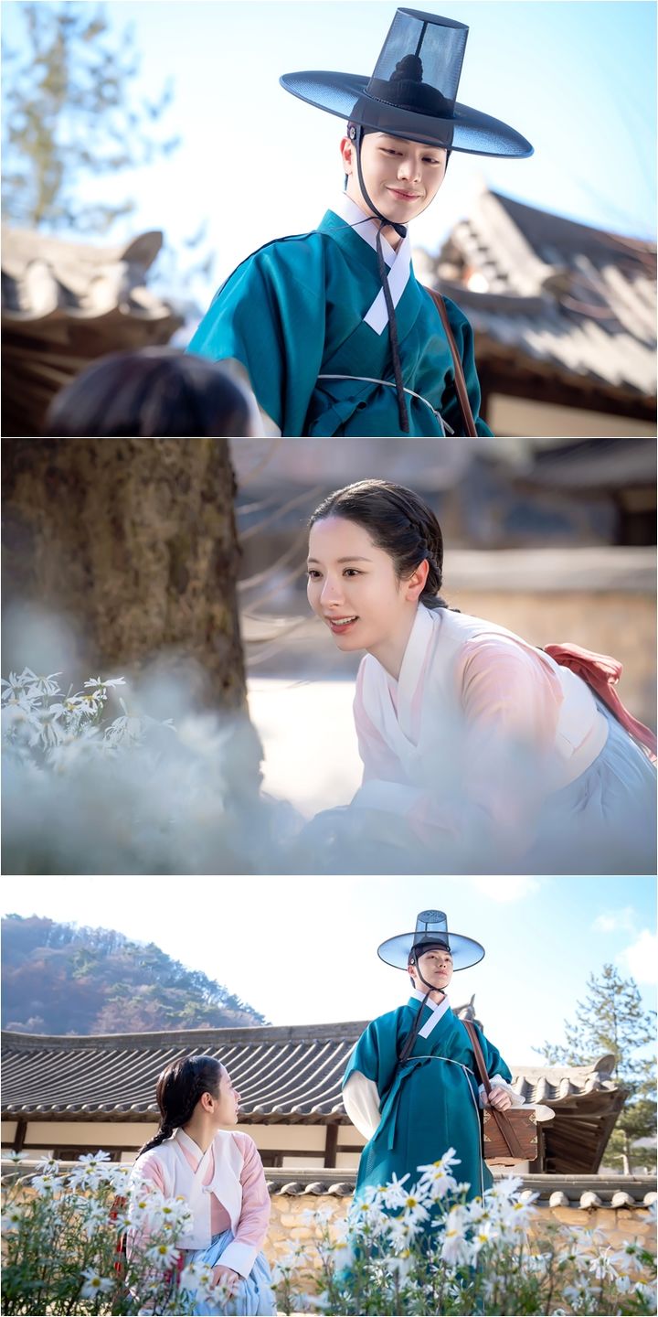 육성재♥김지연, 입맞춤 후 영락없는 연인 포스…'귀궁'
