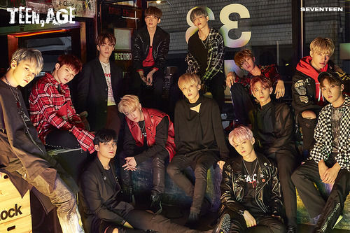 [서울=뉴시스] 세븐틴 데뷔 초창기 모습. (사진 = 플레디스 엔터테인먼트 제공) 2025.05.18. photo@newsis.com *재판매 및 DB 금지