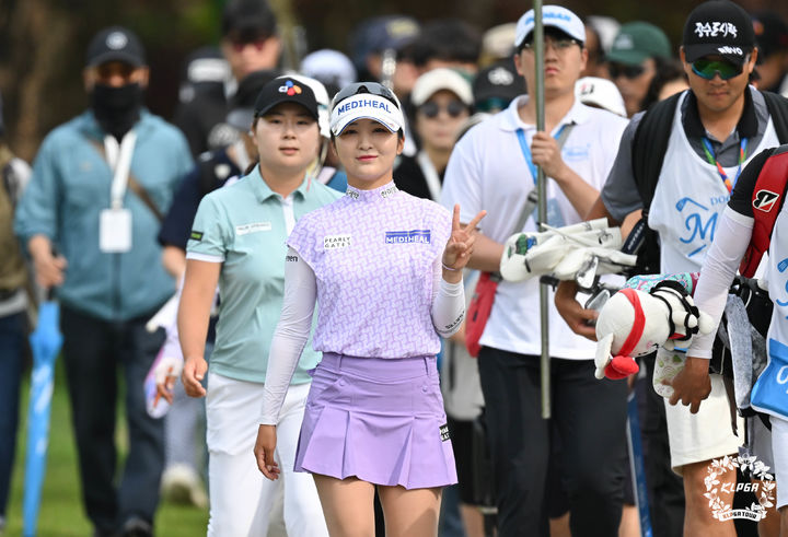 [서울=뉴시스]두산매치플레이 이예원. (사진=KLPGA 투어 제공)