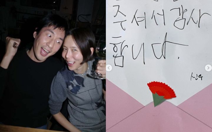 [서울=뉴시스] 마이큐, 김나영. (사진=김나영, 마이큐 인스타그램 캡처) 2025.05.20 photo@newsis.com  *재판매 및 DB 금지