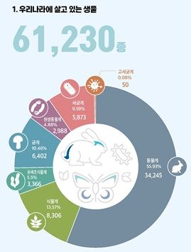 [세종=뉴시스] 2024 국가생물다양성 통계자료집. (자료=환경부). *재판매 및 DB 금지