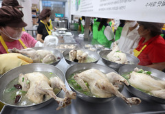"삼계탕 2만원 시대" 편의점업계, 장어도시락·삼계버거로 복날 경쟁