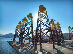 '에너지고속도로' 기대에 풍력株 급등…SK오션플랜트 27%↑