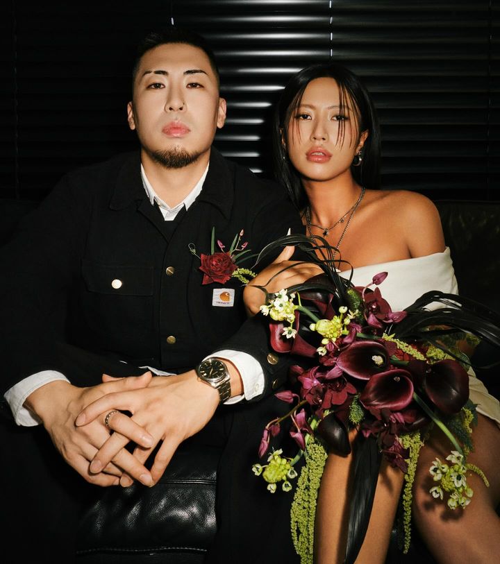 '스우파2' 놉, 결혼·임신 발표…신랑 공개