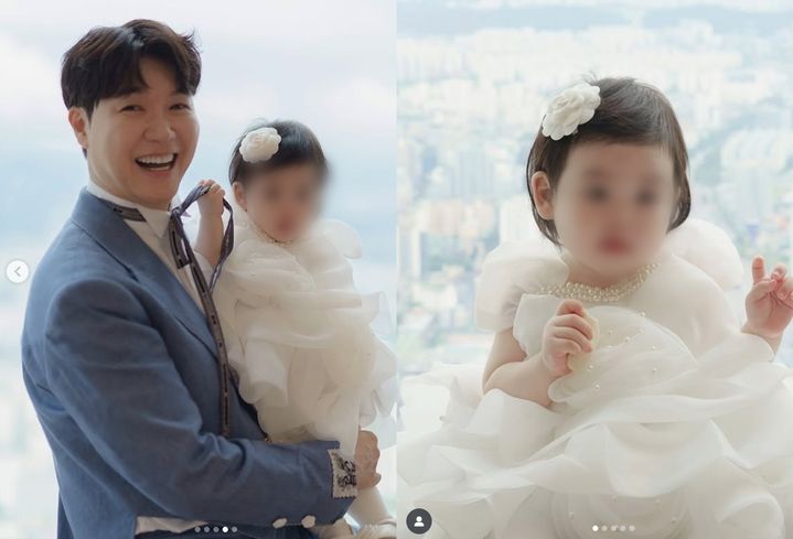 박수홍♥김다예 딸, 하얀 드레스 입고 깜찍 매력 박수홍♥김다예 딸, 하얀 드레스 입고 깜찍 매력