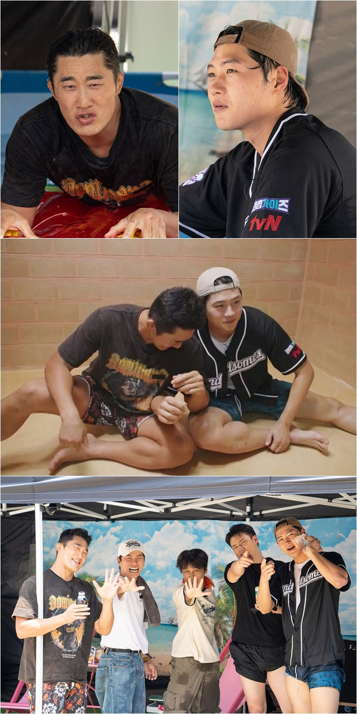 김동현·오상욱, 운동선수 자존심 건 '근력 대결'…승자는?