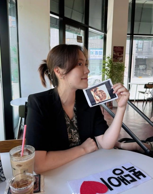 헬로비너스 출신 채주화 둘째 임신 