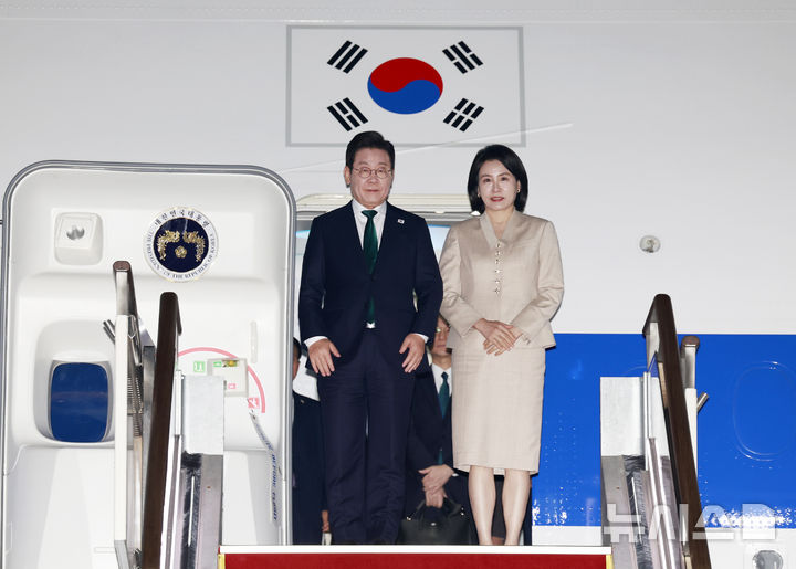 ​이재명 대통령, 3박5일 유엔총회 방문 마치고 귀국 ‘양자 정상외교 병행해 경제 협력 모색’ [뉴시스Pic]  – 출장용접