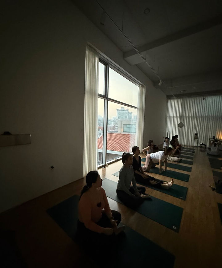 요가원 개업 이효리 새벽부터 열일 