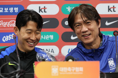 '4번째 월드컵' 손흥민, 체코와 1차전 대표 선수로 기자회견 참석
