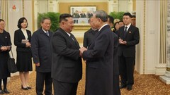 김정은, '주석 겸직' 또 럼 베트남 서기장에 축전 