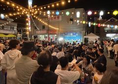 청주 '육거리 야시장 만원', 10일 개장…매주 금·토요일