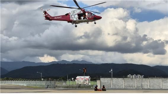 APEC 앞둔 대구공항, 항공기 사고수습 종합훈련