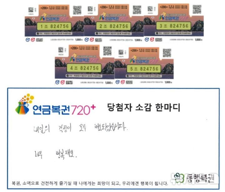 주식 차트 폭등하는 꿈 꾸고 복권 샀더니…1·2등 동시 당첨