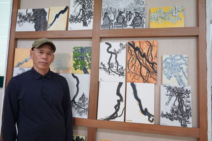 “해남의 시간과 삶을 화폭에” 수성송 화가 김창수 개인전  