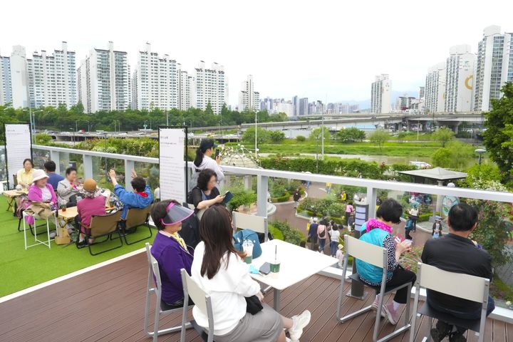 중랑장미카페, 개관 6개월 만에 누적 방문객 11만명