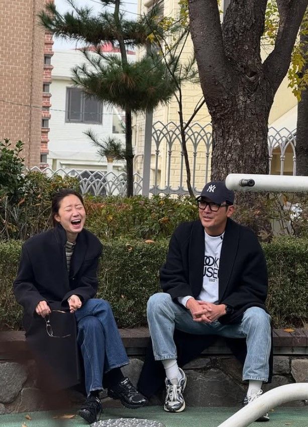 공효진 빵 터졌다…하정우 무슨 얘기했길래?[★핫픽]