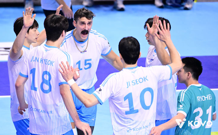 대한항공과 신한은행, 리그에서 각각 6연승과 첫 승 기록