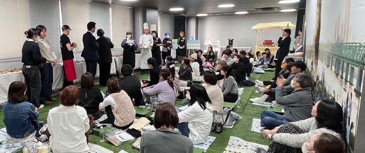 日참가자들, 창작 김밥으로 대결…오사카한국문화원, '김밥대전' 성료