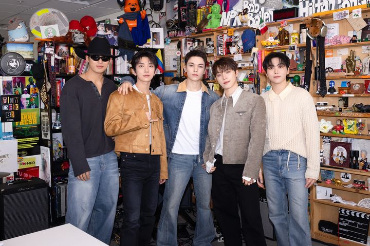 세븐틴, 美 '타이니 데스크' 입성…K-팝 그룹 최초 NPR 본사 공연