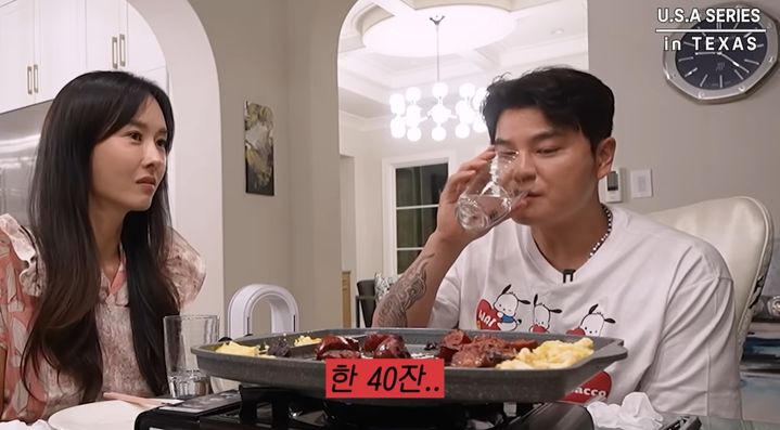추신수, ♥하원미 위해 '폭탄주 40잔' 마셨다