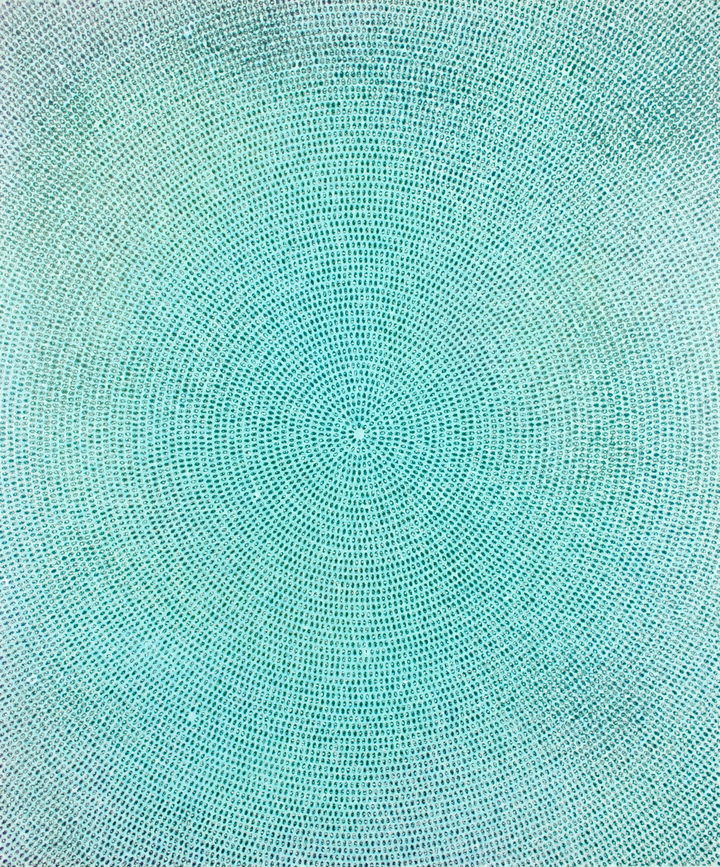 쌀알로 만든 ‘겨울의 빛깔’…갤러리작, 문수만 개인전