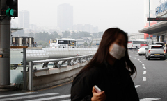 제주 전역 미세먼지 주의보 발령…"야외활동 자제해야"
