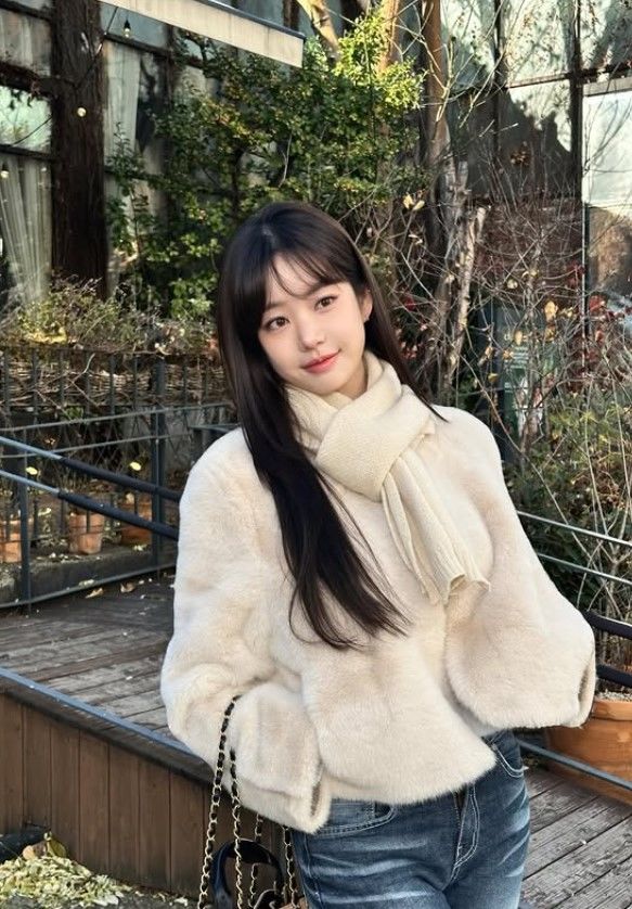이유비, 겨울 요정…엄마 견미리 닮은 미모