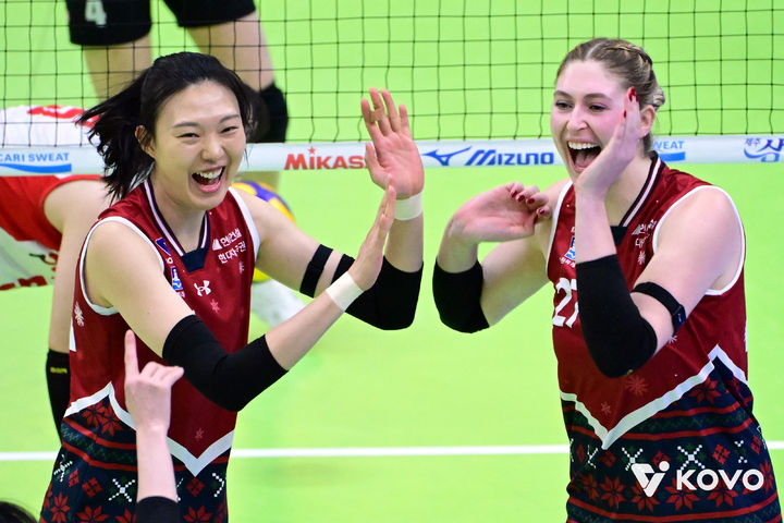 현대건설과 정관장, 시즌 첫 3연승 달성하며 상승세 이어가